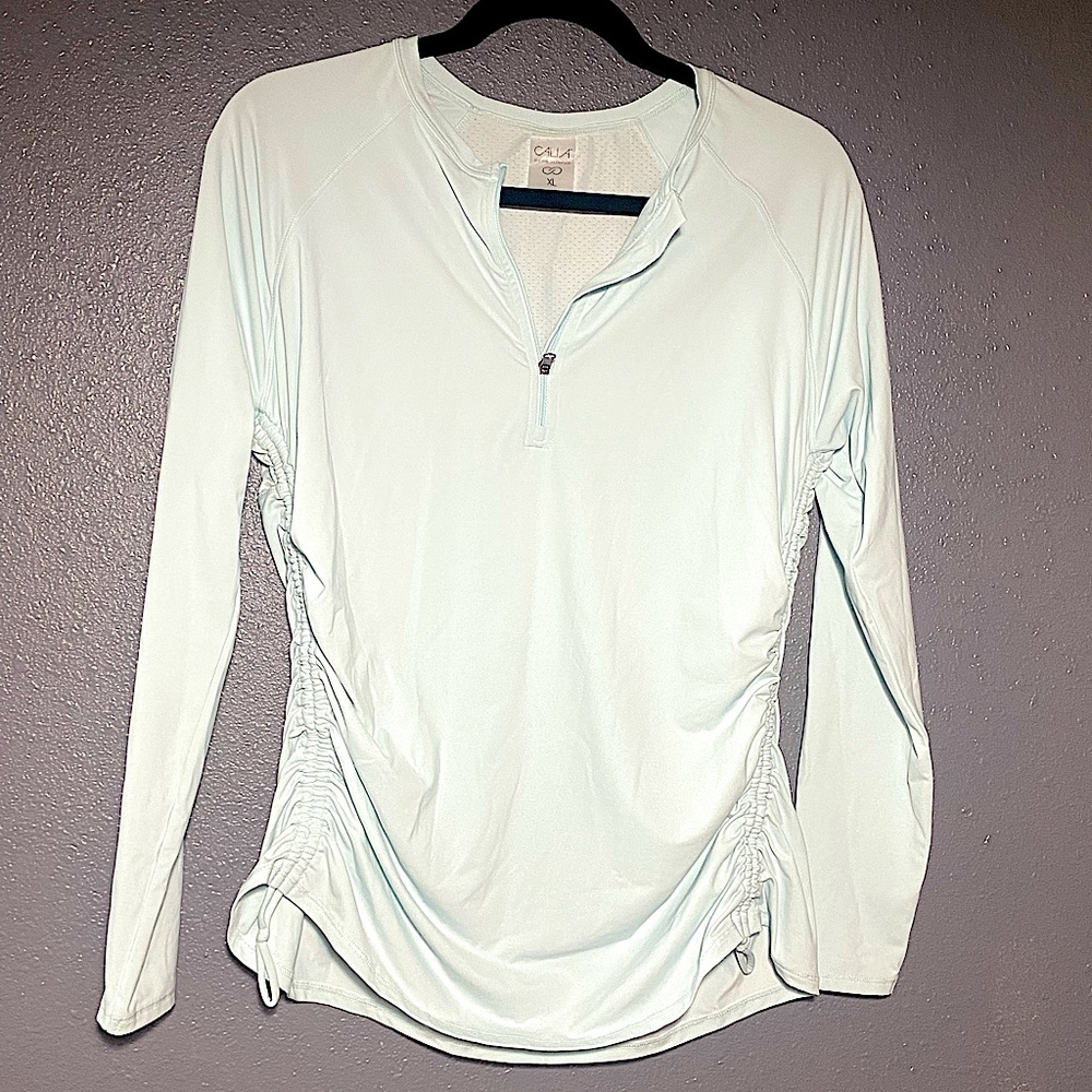 CALIA Performance Braided Panel XL Quarter Zip